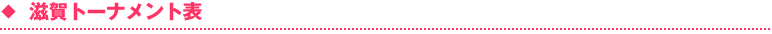 滋賀トーナメント表
