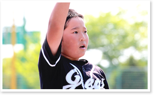 行成 晃希君の力強いハキハキとした選手宣誓