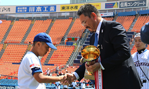 小宮山悟様による来賓挨拶