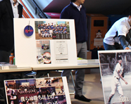 ロイド様のブースの模様 ウォールデコクロック