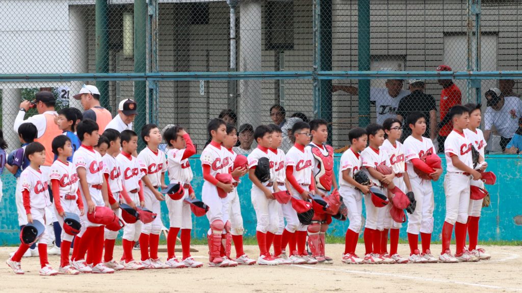 第67回橿原市学童軟式野球大会準決勝