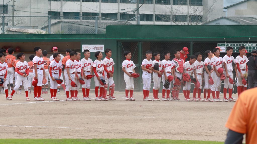 第67回奈良県学童軟式野球大会（兼）さとやくカップ第50回近畿少年軟式野球大会奈良県予選会１回戦